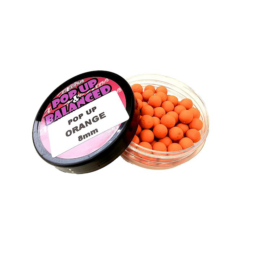 Pop Up pelet XTRA BAITS Balanced – Orange 8mm v1