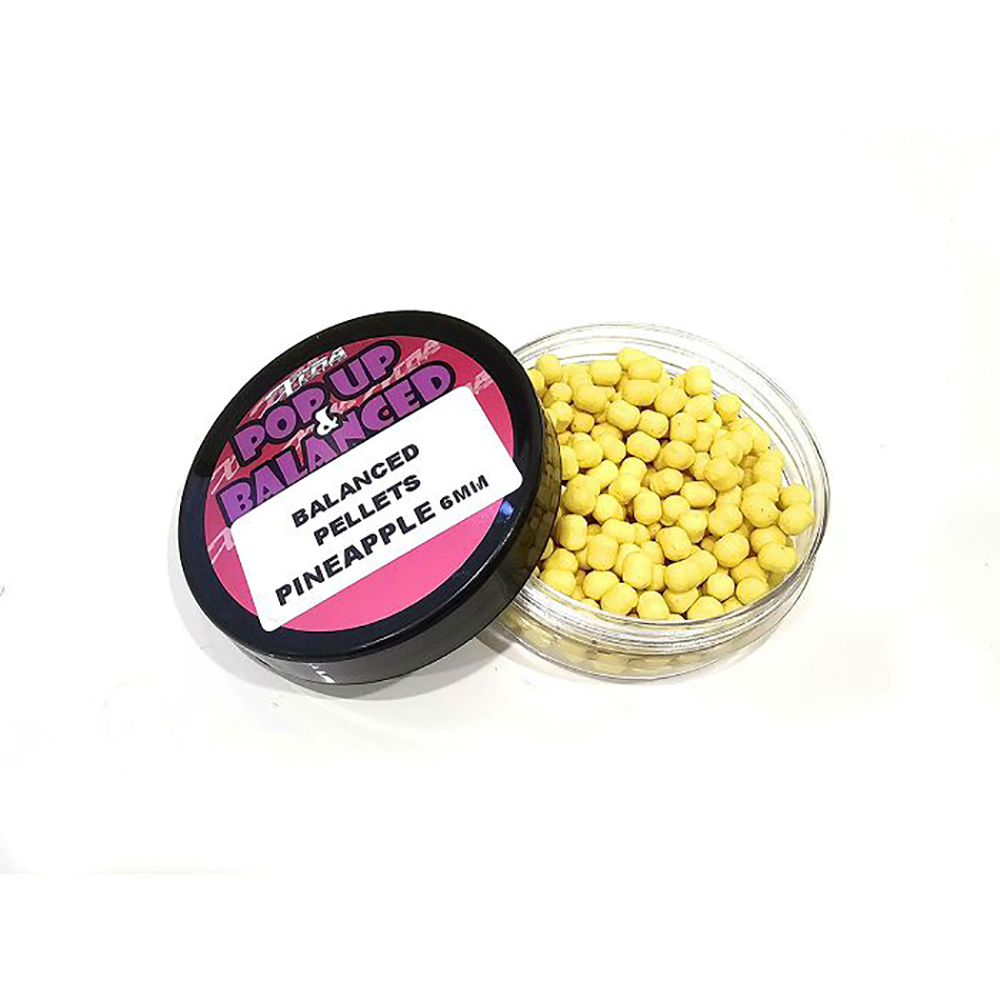 Pop Up pelet XTRA BAITS Balanced – Pineapple 6mm v1