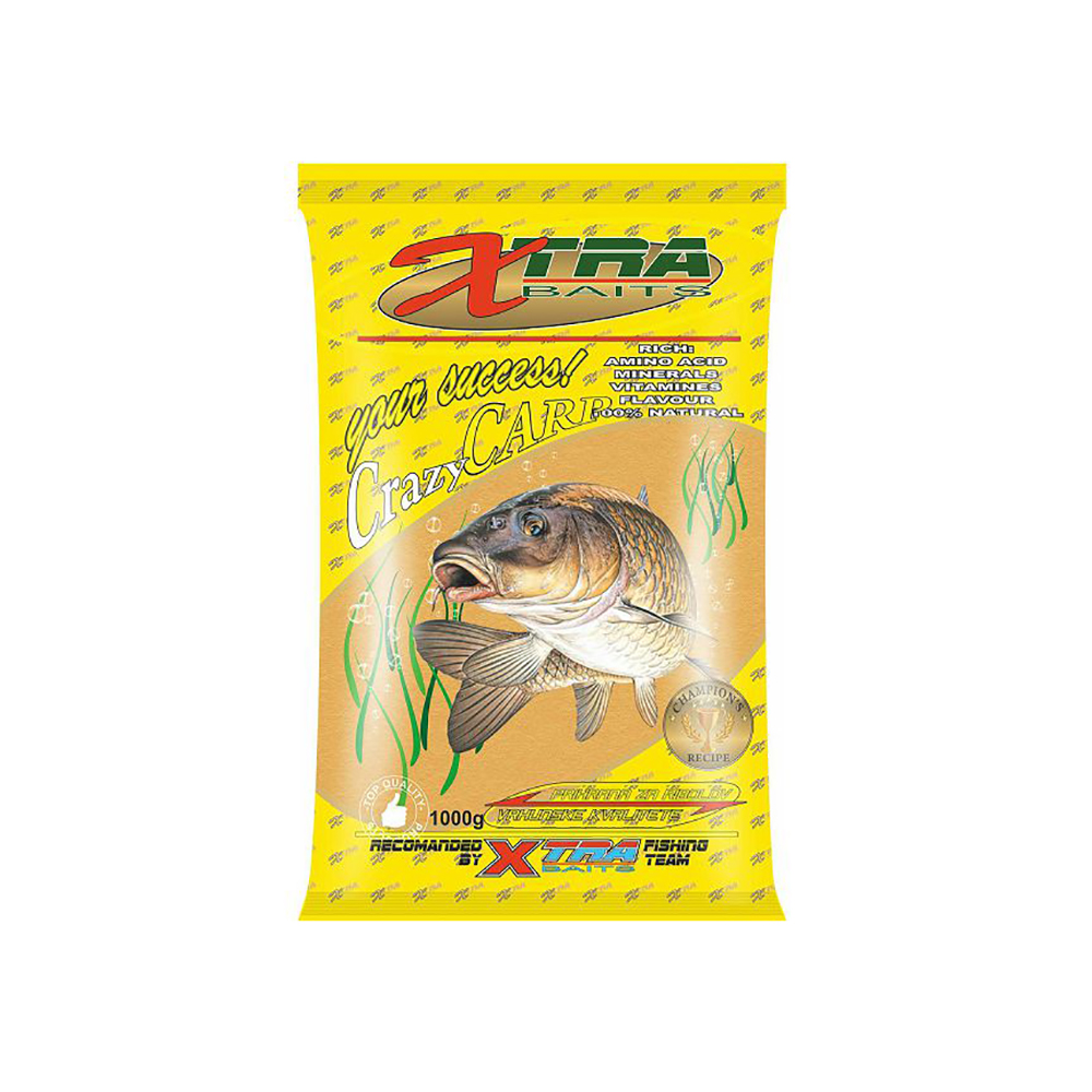 Primama XTRA BAITS Crazy Carp – Vanilija 1kg