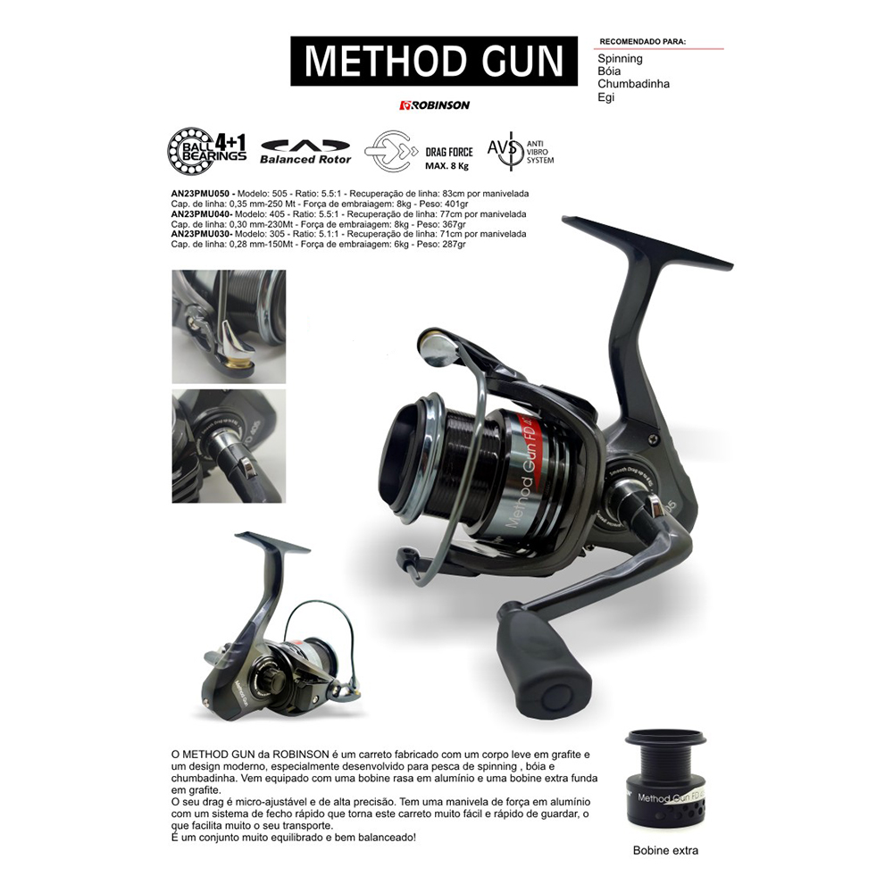 Mašinica ROBINSON Method Gun FD 405 4+1BB V3