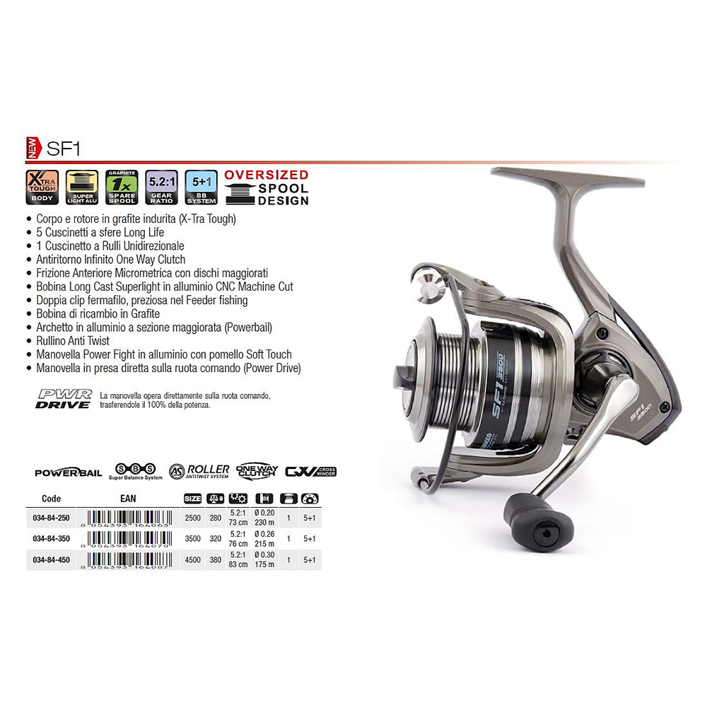 Mašinica TRABUCCO SF1 5+1BB V2