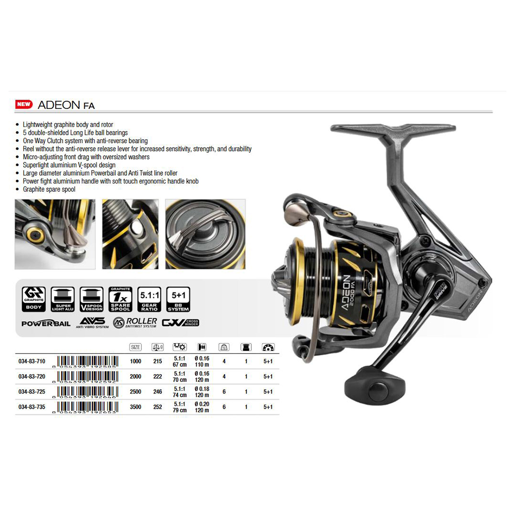 Mašinica TRABUCCO Adeon FA 5+1BB v1