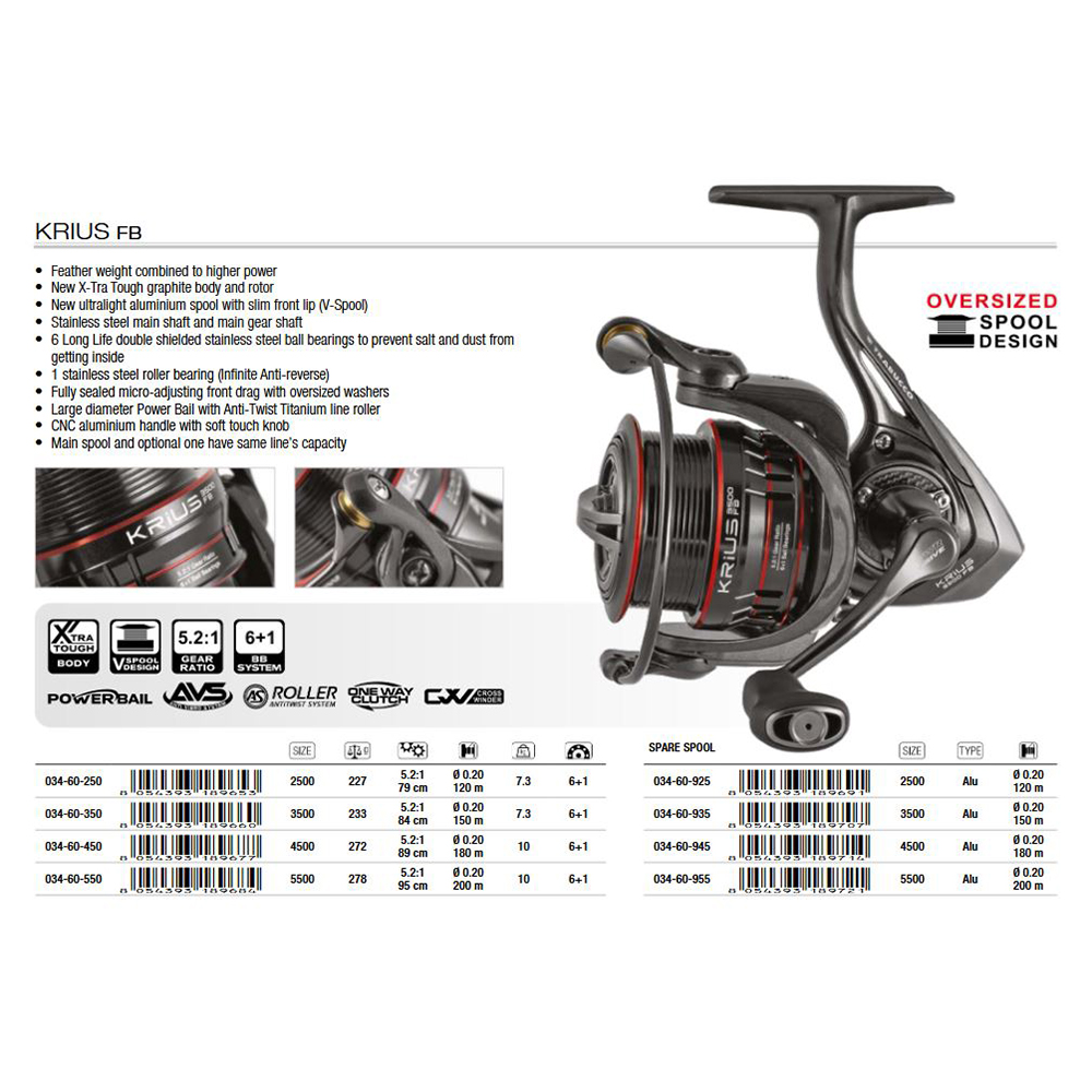 Mašinica TRABUCCO Krius FB 6+1BB v1