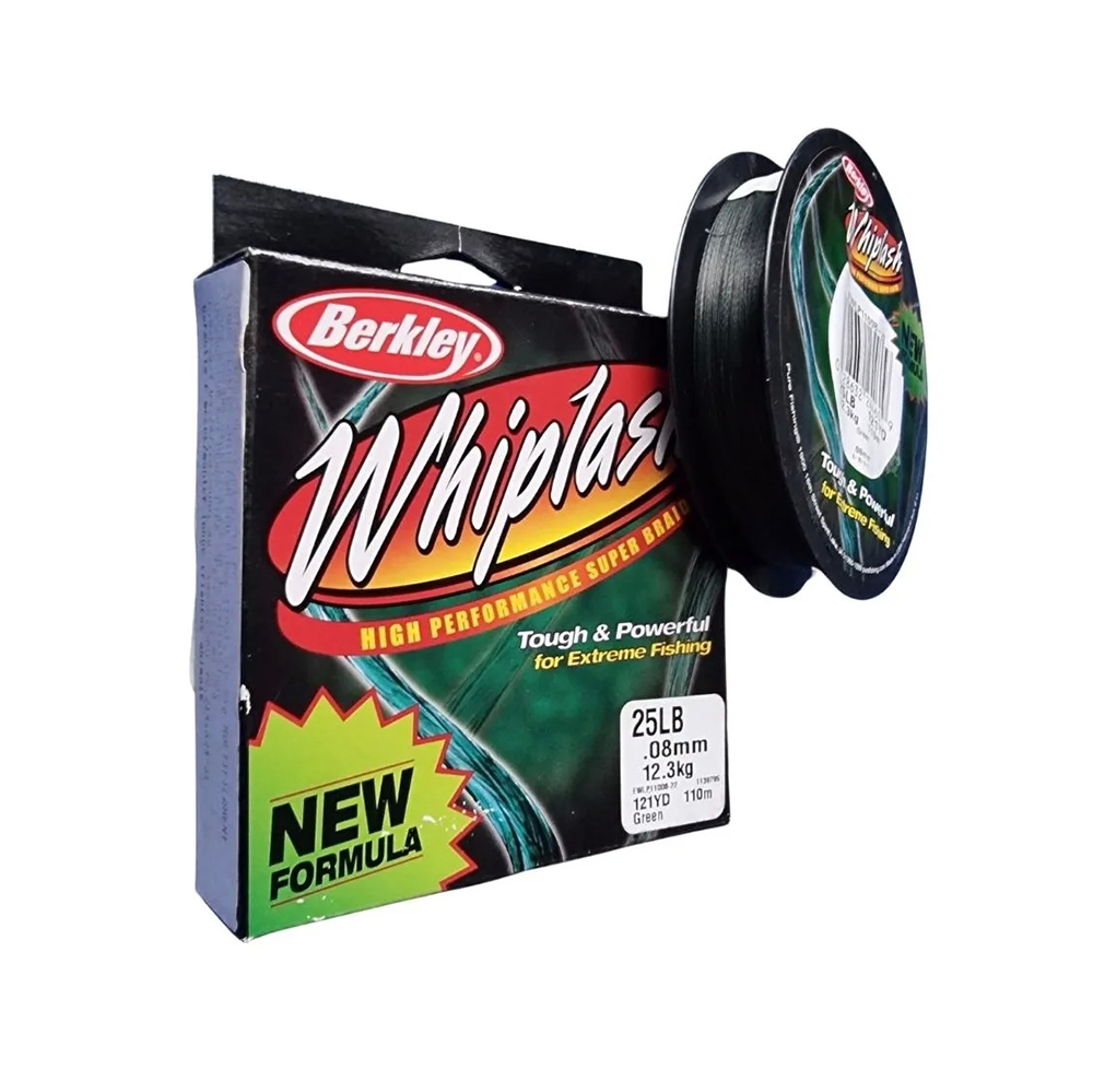 Struna BERKLEY Whiplash Tough & Powerful 110m Green V0