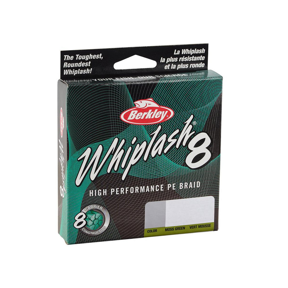 Struna BERKLEY Whiplash8 150m Moss Green (1)