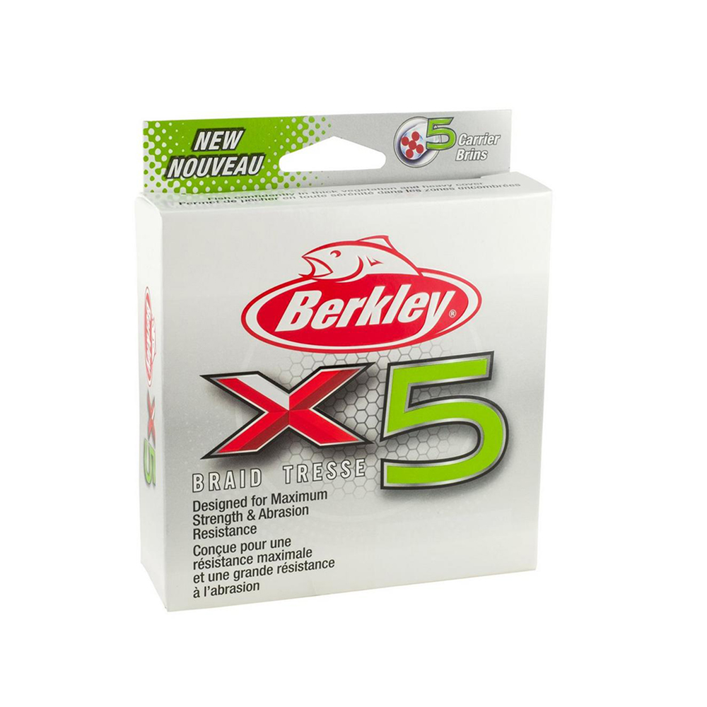 Struna BERKLEY X5 150m – zelena v1