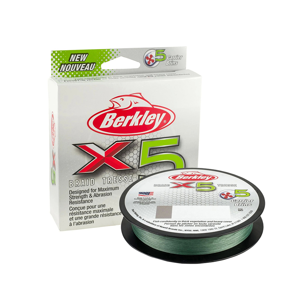 Struna BERKLEY X5 150m – zelena