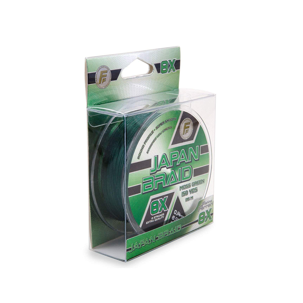 Struna FISHING FERRARI Japan Braid 8X 135m – Moss Green V1