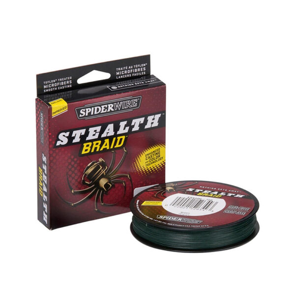 Struna SPIDERWIRE Stealth Braid 137m - Moss Green