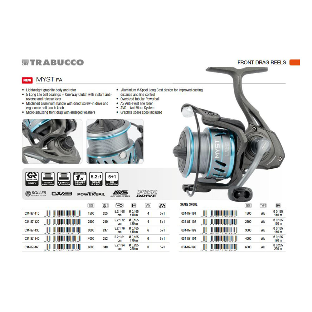 Mašinica TRABUCCO Myst FA 5+1BB V1